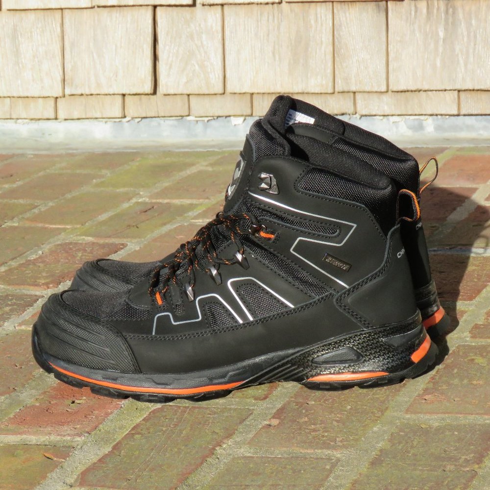 New Men's Chinook Black Panther Waterproof Work Boots Sz 12